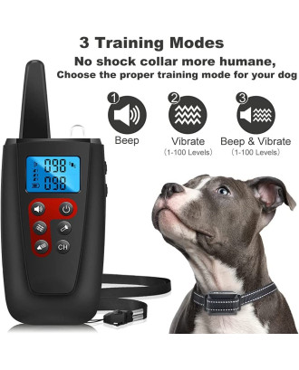 1000m Remote Dog Collar No Shock for PD526V with one collar